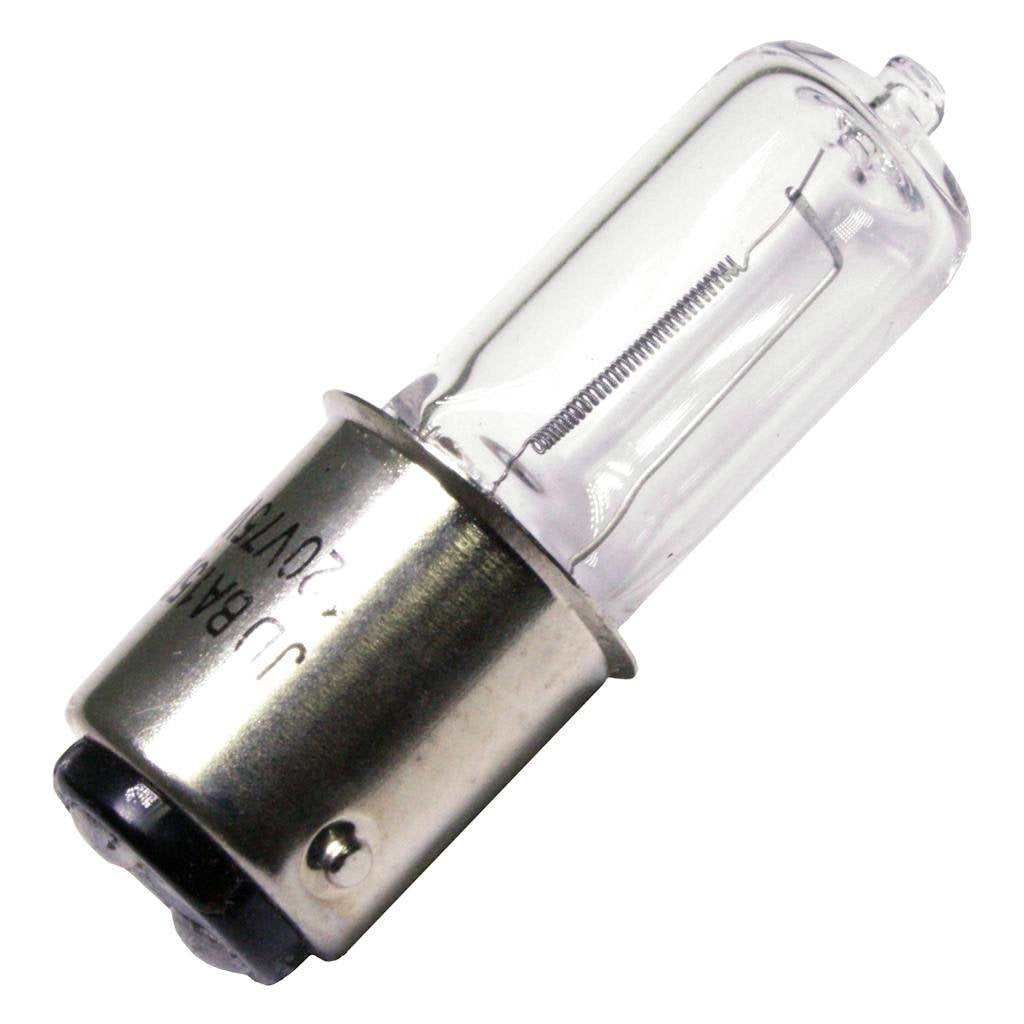 Plusrite 3466 03466 - Jd100/CL/BA15D 130V Bayonet Base Single Ended Halogen Light Bulb,