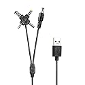 Gaolaoz USB Charging Cable Charger Cord Compatible Cradream,KingsDragon, Threeking,Sikaye,SGILE RC Robot Toy,Smart Robots
