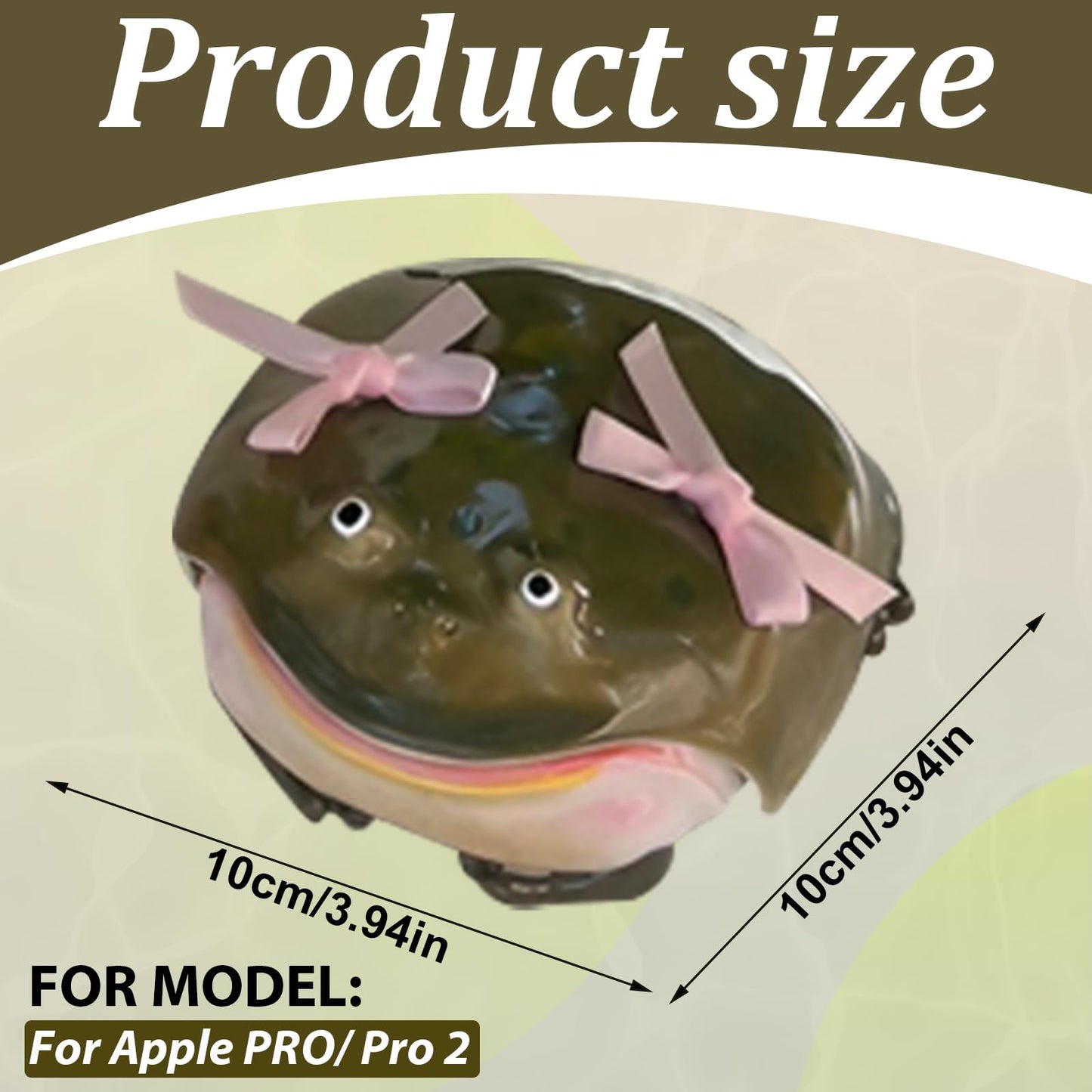 Novel Frog Airpod Case Wireless Earphone Protector Cover for Air Pods 4 for Air Pods Pro 2 3 Ugly Toad Earbuds Cases Creative Animals Soft