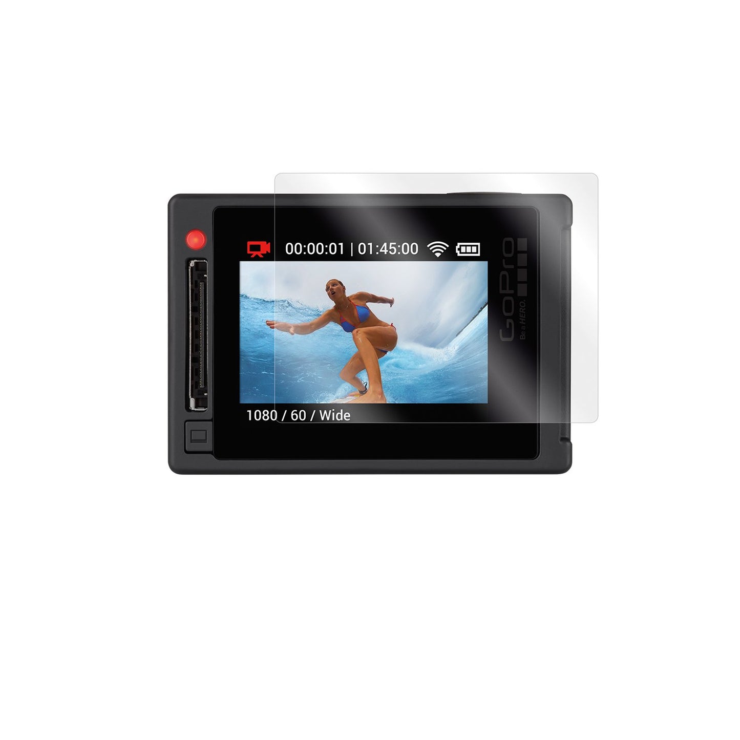 GoPro HERO 4 Silver Screen Protectors (GoPro Official Accessory) , Pack of 3 stickers