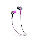 Maxell 190344 Wild Things Pink and Black Zebra In-Ear Buds