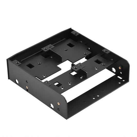 Serounder 5.25" to 2.5" / 3.5" Floppy-Drive Bracket, 2.5" / 3.5" HDD/SSD to 5.25" Floppy-Drive Bay Computer Mounting Bracket