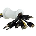 Cable Pass Through Wall Port | Fits Cable Sizes up to 3-Prong Plug | Compatible with 3 5/8” - 5 1/4” Wall Thickness | Provides Solid Channel Through