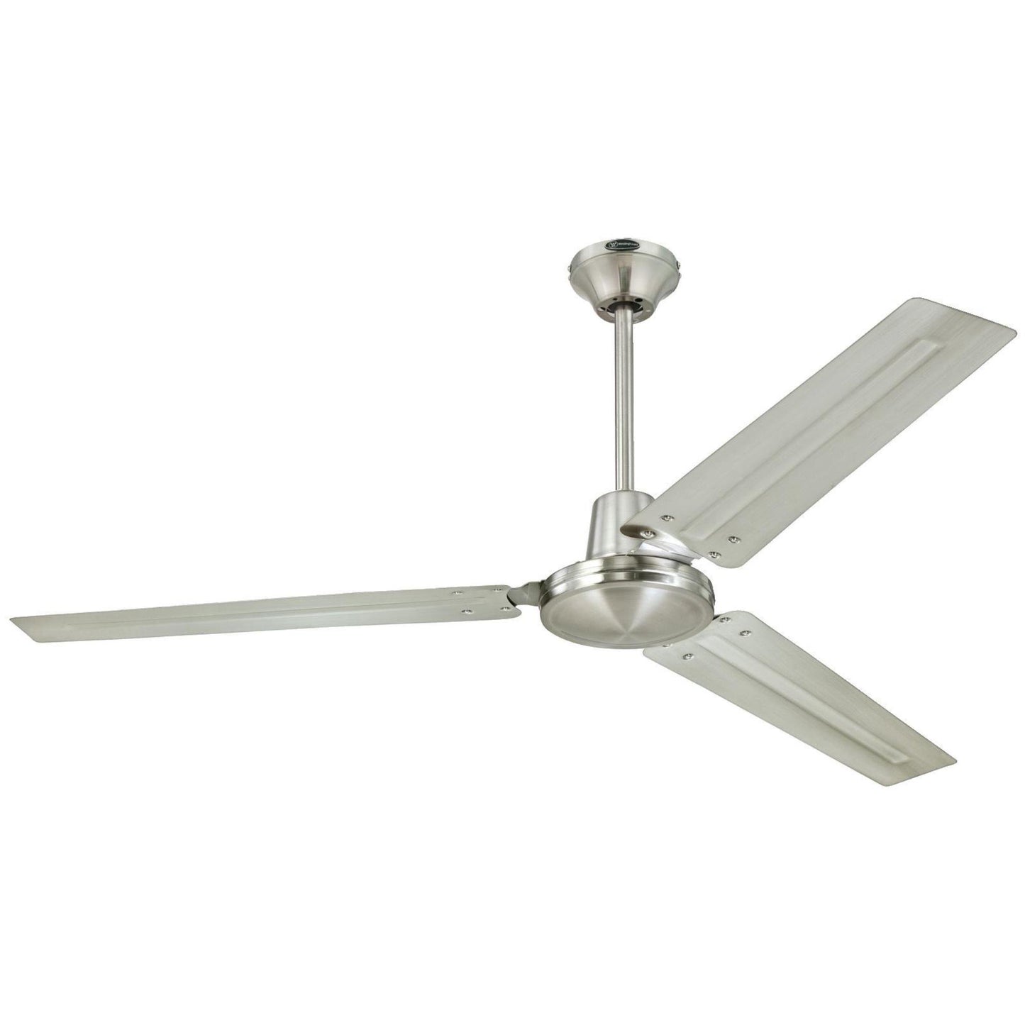 Westinghouse 7861400 Industrial Ceiling Fan, 56-Inch, Brushed Nickel