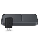 SAMSUNG 15W Wireless Charger Duo w/USB C Cable, Charge 2 Devices at Once, Cordless Super Fast Charging Pad for Galaxy Phones and Devices, 2022, US