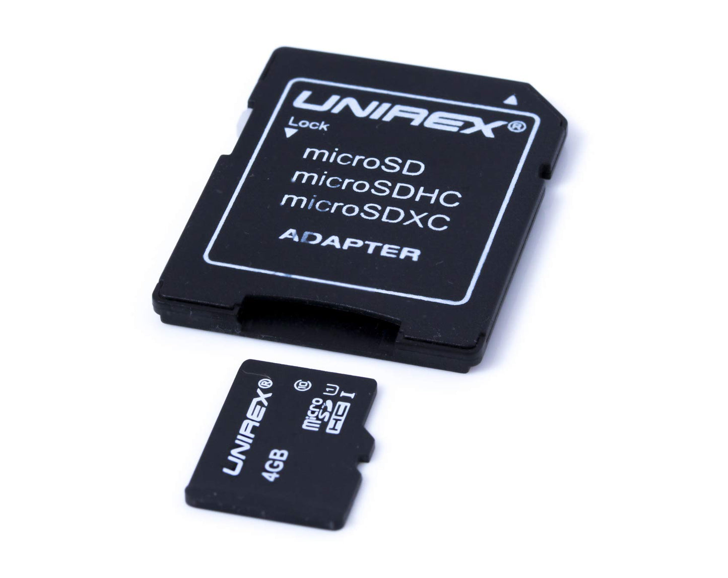 Unirex Micro SD Card with SD Adapter (MSD-042)