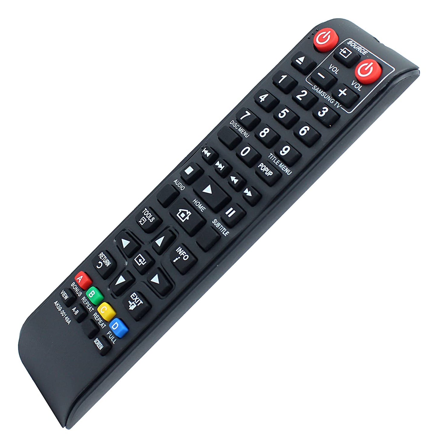 AK59-00149A Remote Control Replacement for Samsung TV Blu-Ray Player BD-F5100 BD-FM51 BD-FM57C BD-H5100 BD-H5900 BD-JM57 BD-HM51 BD-HM59