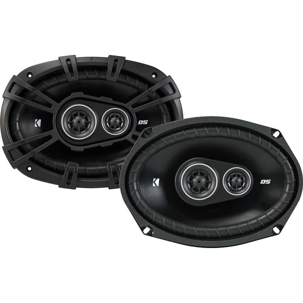 Kicker 43DSC69304 DSC6930 6x9 Car Speakers 3-Way 4 Ohm Pair (Renewed)