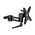 PROAIM Monitor Mount with 5/8" Baby Spigot. for C-Stands & Light Stands. 270° Pan, ±45° Tilt Adjustments. Payload up to 30kg /66lb (P-BMMT-01)
