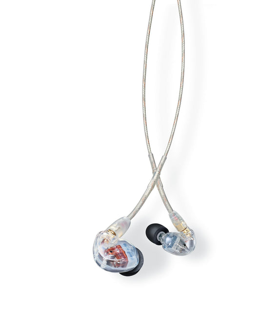Shure SE535-CL Professional Sound Isolating Earphones, High Definition Sound + Natural Bass, Three Drivers, in-Ear Fit, Detachable Cable, Durable…