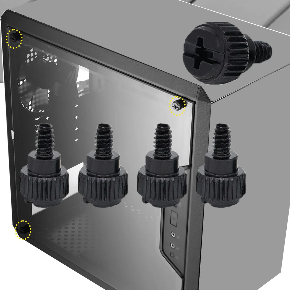 Computer Case Thumb Screws 6-32 Computer Case Screws (10PCS)