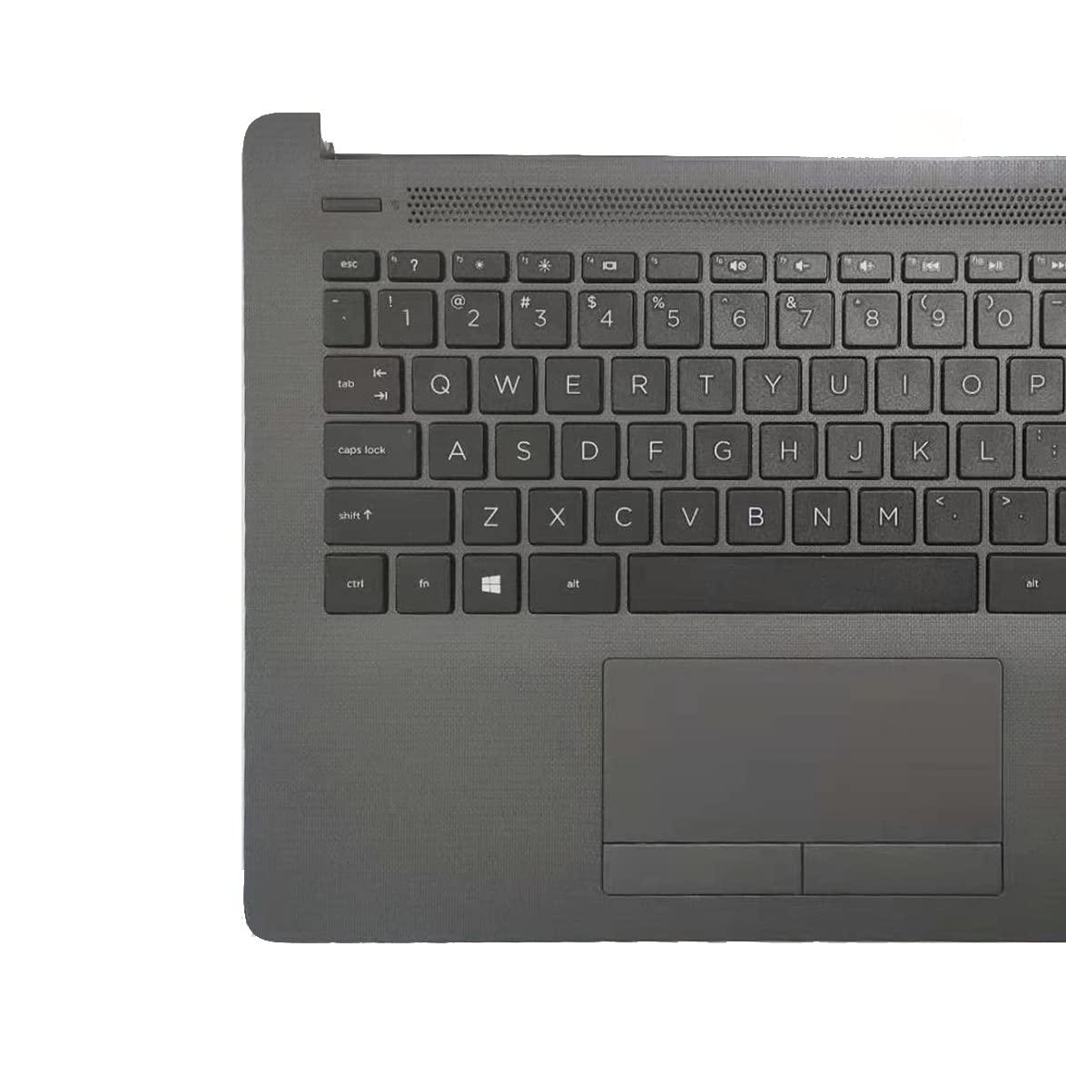 Replacement for HP Probook 240 G7 245 246 G7 Laptop Upper Case Palmrest Non-Backlit Keyboard Touchpad Assembly Part 6070B1306305 L44060-001