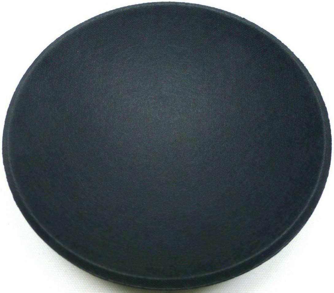 2 pcs 4" (101.6mm) Poly Dome Dust Cap for Full Range & Subwoofer Speakers.