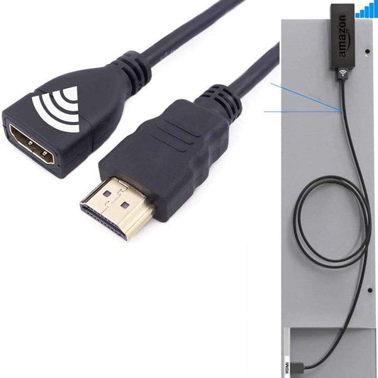 PDEEY HDMI Extender Replacement for Roku/TV Stick 4K Max/Lite, Google Chromecast, Switch, Xbox One, PS4, PS3, HDMI Male to Female Cable 5 ft