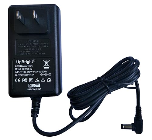 UpBright 36V 1A AC/DC Adapter Compatible with Model YS35-3601000U YS353601000U Fits CND LED Light Lamp Dryer 90200 36VDC 1.0A 36W DC36V 1000mA 36…