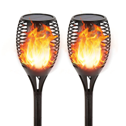 Lapeort Solar Torch 43" (Super Large Size) with Flickering Flame, 99 LED Outdoor Waterproof Solar Powered Lights for Holiday Decorations Outside