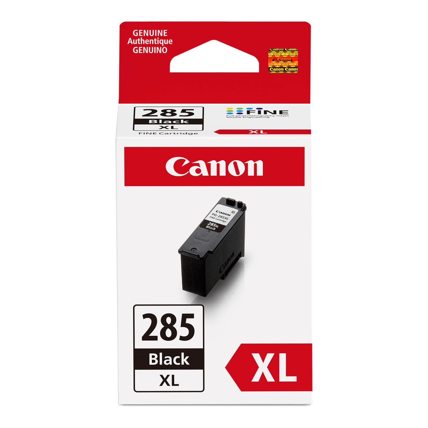 Canon PG-285 XL Genuine Black Ink Cartridge, Compatible with TR7820, TS7720/7722