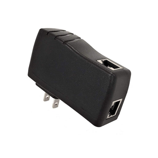 Poe Texas PoE Injector - Single Port Power Over Ethernet Passive PoE Adapter - UL Rated with Integrated 48V 15W Power Supply - 10/100/1000 Gigabit