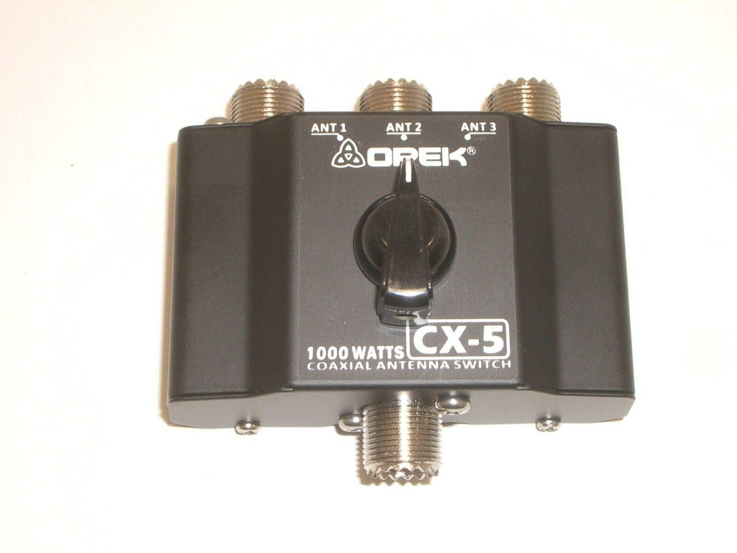 RK-OPEK CX5 3 POSITION ANTENNA COAX COAXIAL SWITCH w/SO-239 1KW CB HAM RADIO
