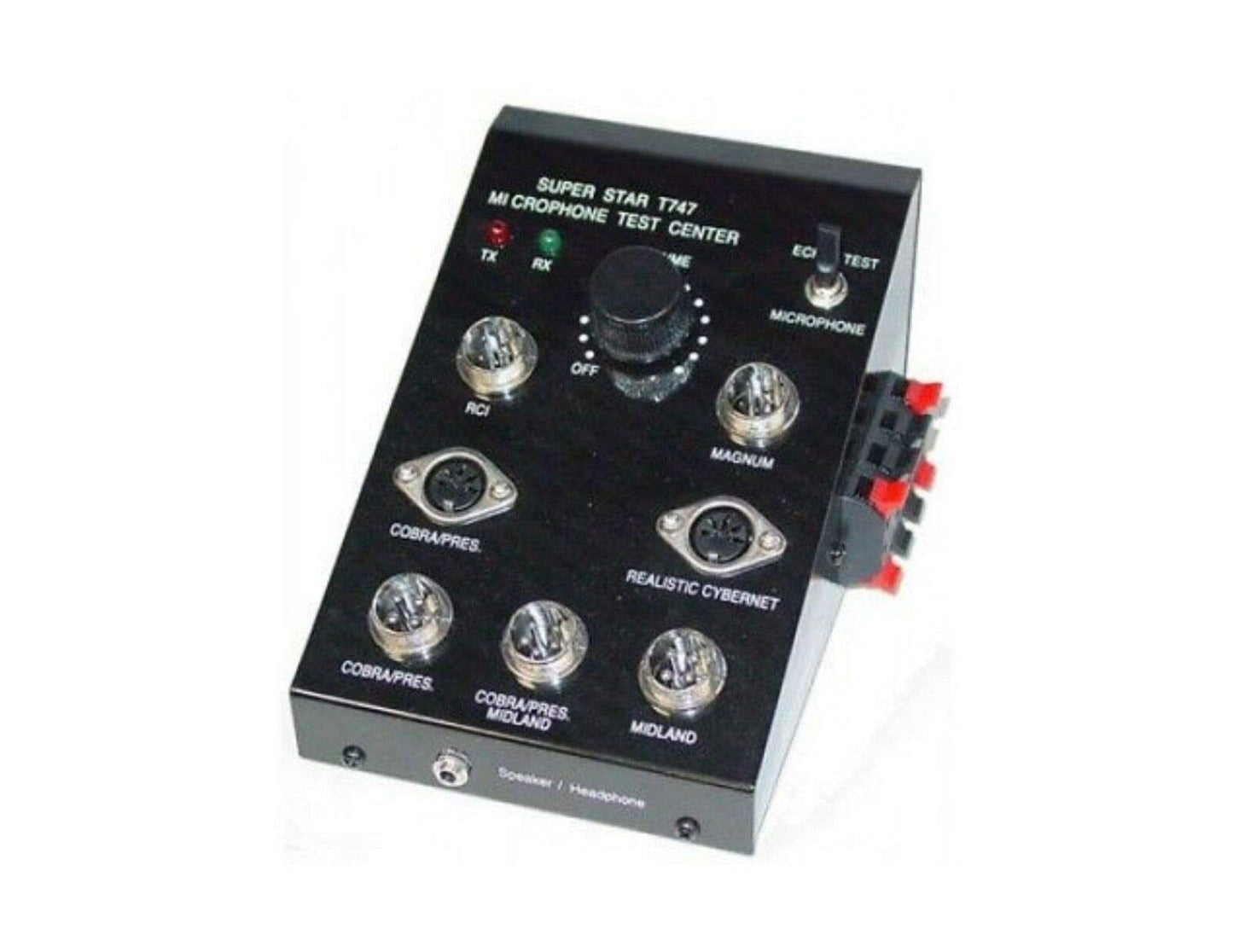 Workman Super Star T747 CB Radio Microphone Test Center Tester w/Power Cord