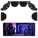 Upgraded Brackets Set Fit for Philips Hue Play Gradient Light Strip, Compatible with 55" 65" 75" Hue TV Lightstrip, Light Strip Brackets Kit, LED