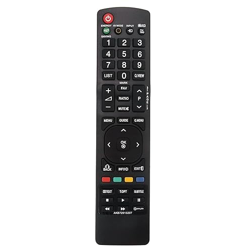 AKB72915207 Replaced Remote fit for LG LCD LED Plasma TV 42LD420 32LD465 32LE3300 37LD450 37LD465 42LD420 42LD450 42LD465 47LD420 47LD450 32LE5300