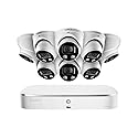 Lorex Technology N4K2SD-88WD 4K Smart Deterrence Surveillance System Featuring N842A82 2TB 4K Fusion NVR and 8 E892DD 4K Two-Way Audio Smart Motion