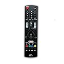 Remote Control Replacement for Sharp Smart LCD TV LC-65LE645U LC-32LE653U LC-55LE653U LC-48LE653U LC-43UB30U LC-50UB30U LC-55UB30U LC-65UB30U