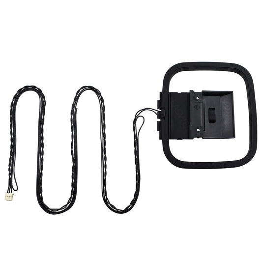 FM/AM Loop Antenna 3-Pin Mini Connector for Sharp Stereo AV Receiver Systems New