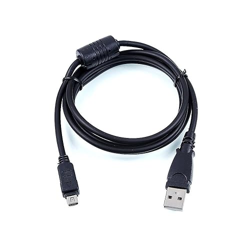 USB Data+Battery Power Charging Cable Cord Lead fr Olympus Camera FE-4020 FE4020