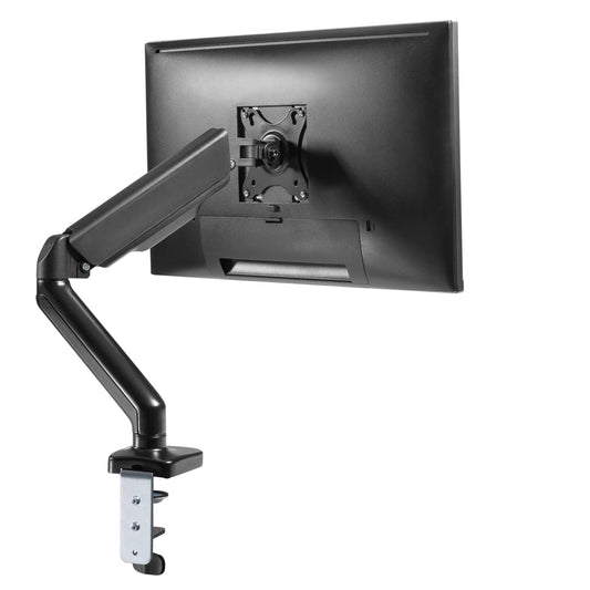 Stellar Mounts Spring LCD Monitor Arm with USB and Multimedia Ports for: Samsung 28" Odyssey G70A Gaming Computer Monitor, 4K UHD LED Display, HDR