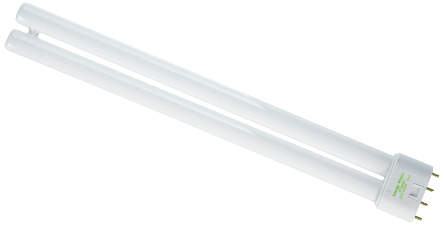 Bulbrite FT24/841 T5 26W High Lumen 841K Compact Fluorescent Long Twin Light Bulb, Cool White