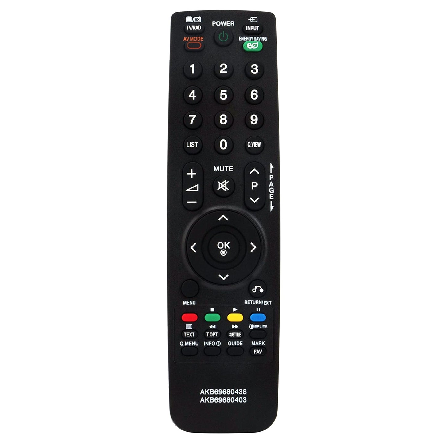 AKB69680403 AKB69680438 Replaced Remote fit for LG LCD LED Plasma TV AKB69680401 AKB69680409 AKB69680423 AKB69680416 42LH35FD 42PQ20D 50PQ20D 32LG2100