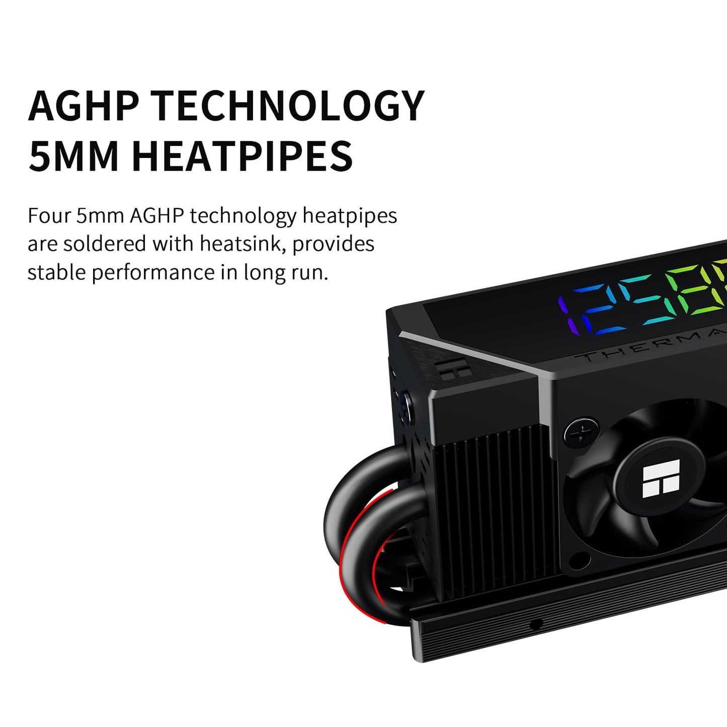 Thermalright HR10 2280 PRO Digital Black Customized for 2280 Specification M.2 Solid State Drive-Perfect Adaptation and Excellent Cooling