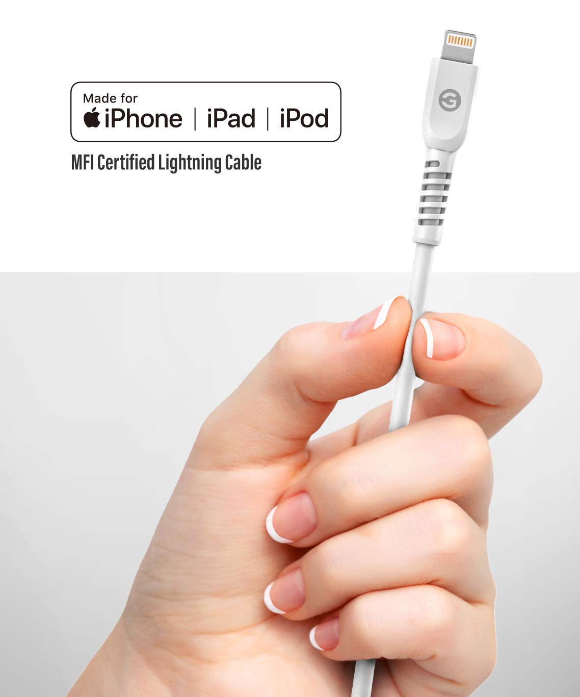GALVANOX iPhone 12/13, iPhone 14 Charger Cables (USB C to Lightning) 2 Pack (3ft & 5ft) Apple MFi Certified Cords for iPhone 11/12/13/14 Pro Max…
