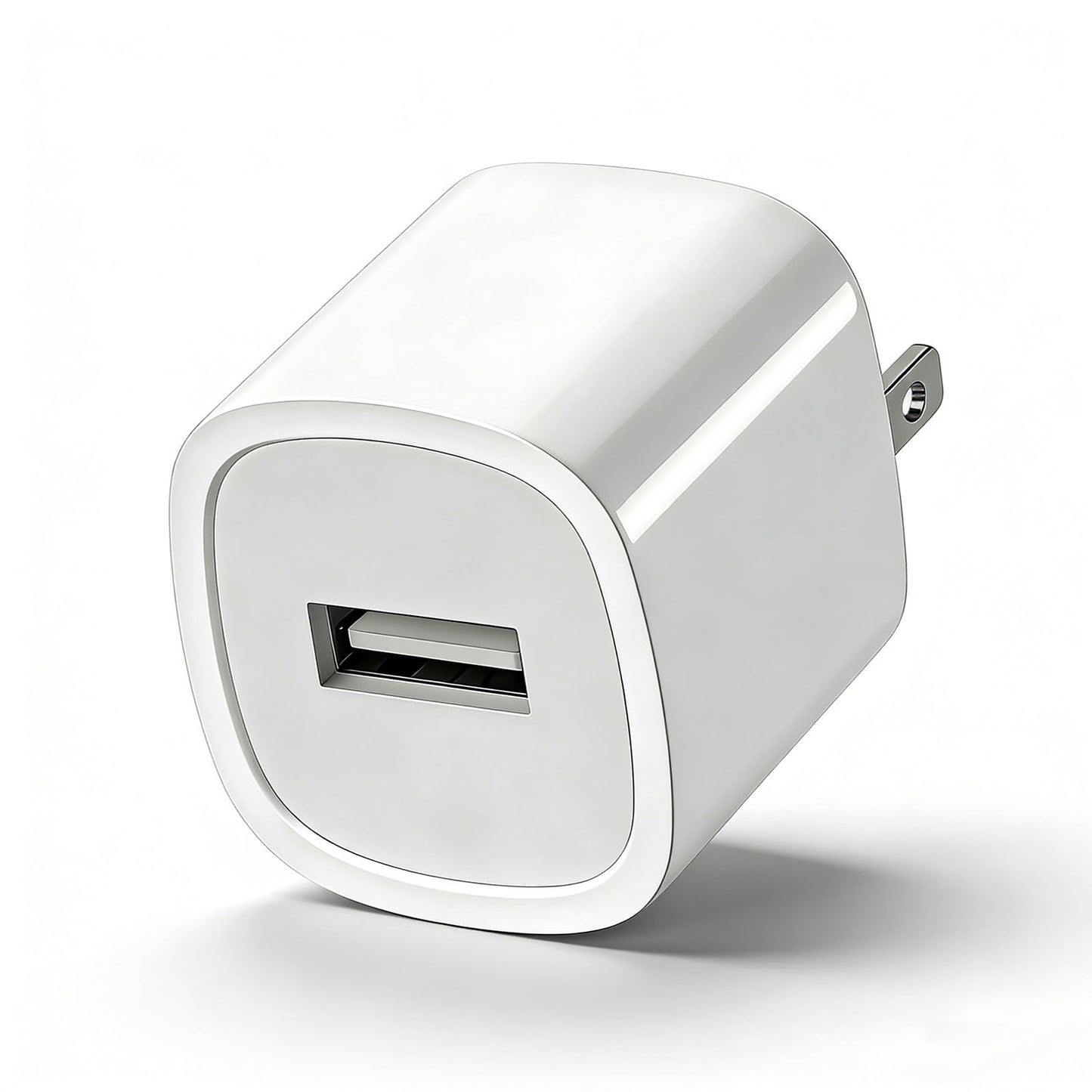 5W USB Wall Charger Block Compatible with Apple Watch 11/10/9/8/7/6/5/SE 3/SE 2/Ultra 3/Ultra 2/Ultra, iWatch Series, White, 1 Pack, No Cable