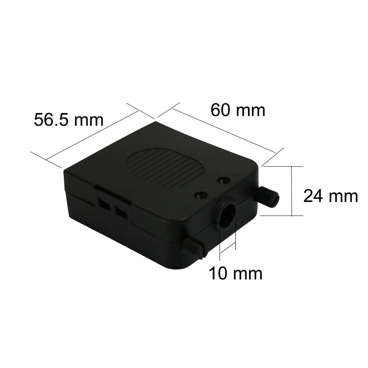 TwinkleBay DB25 Connector to Wiring Terminal Db25 Breakout Board Solder-Free with Case (Male Adapter x1, Female Adapter x1)
