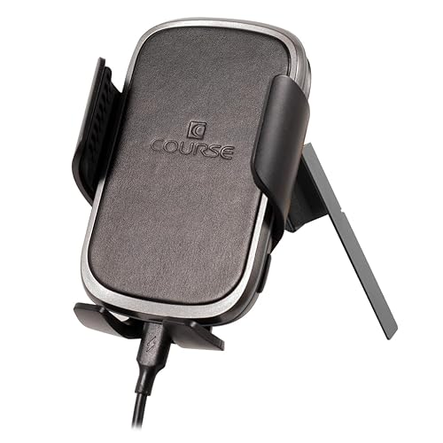 Course Motorsports Direct Fit Phone Mount: Ram TRX, Ram Limited (2019-Present),Laramie Longhorn (2020+) Cradle Head - Charging Auto Closing (Black)