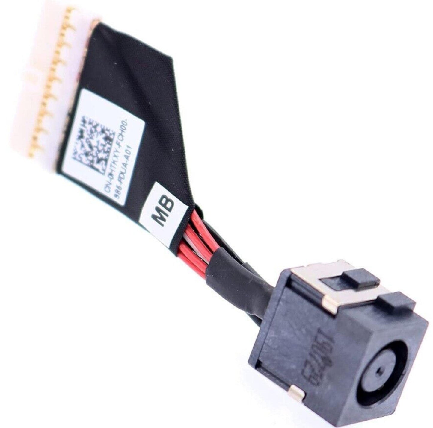 Fleshy Leaf DC Power Jack Harness Cable Replacement for Dell G7 17 7790 G7790-5695GRY G5 15 5590 7590 1417-00LB0DR HTKXY 0HTKXY