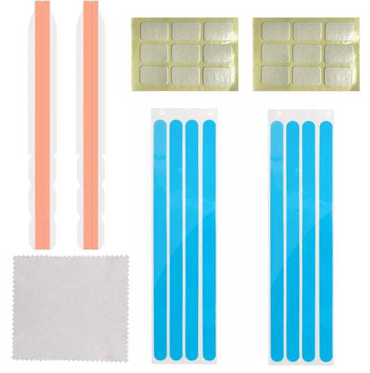 HOLDWLDSHT Privacy Filter Adhesive Strips and Plastic Slide Mount Holder Tabs for Computer Monitors or Laptops - Replacement Kits…