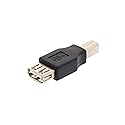 USB to USB Adapters (A Female - B Male)