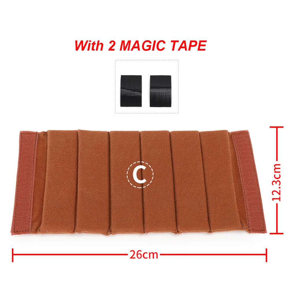 UCCKEYI 4-Pack Camera Bag Case Insert Partition Divider Separator Pad Protective Lens Camera Bag Dividers Inserts Compatible with Canon Sony etc...