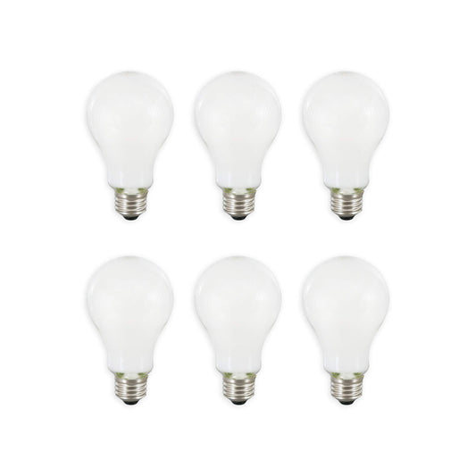 Sylvania LED TruWave A21 Light Bulb, 100W Equivalent, Efficient 15W, Medium Base, Dimmable, Frosted, 2700K, Soft White - 6 Pack (40810)