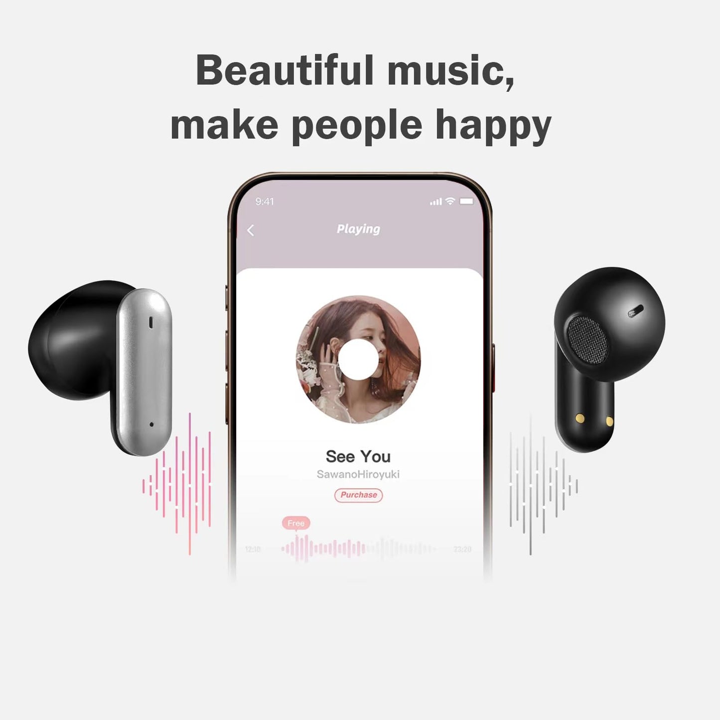 Wireless Earbuds with Thor Hammer Wireless Charging Case,5.3 Bluetooth Ear Buds Light-Weight Headphones,Novelty Gifts for Men