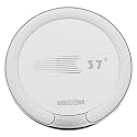 5 Core Fast Wireless Charging Pad 15W Qi-Certified Slim Glass Top Phone Charger with USB-C for iPhone Samsung & Other Smart Phones - CDKW04 W