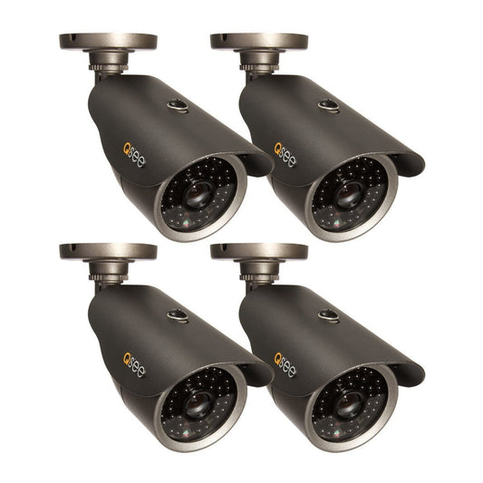Q-See QM6006-B4 4 Pack Weatherproof 600TV Line of Resolution 120ft Night Vision