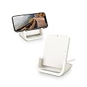 Wireless Charger YUWISS Wireless Charging Stand Cordless Charger 10/7.5/5W Compatible with iPhone 14 13 12/12 /11Pro Max/XR/XS Max/XS/X/8/8Plus Galaxy
