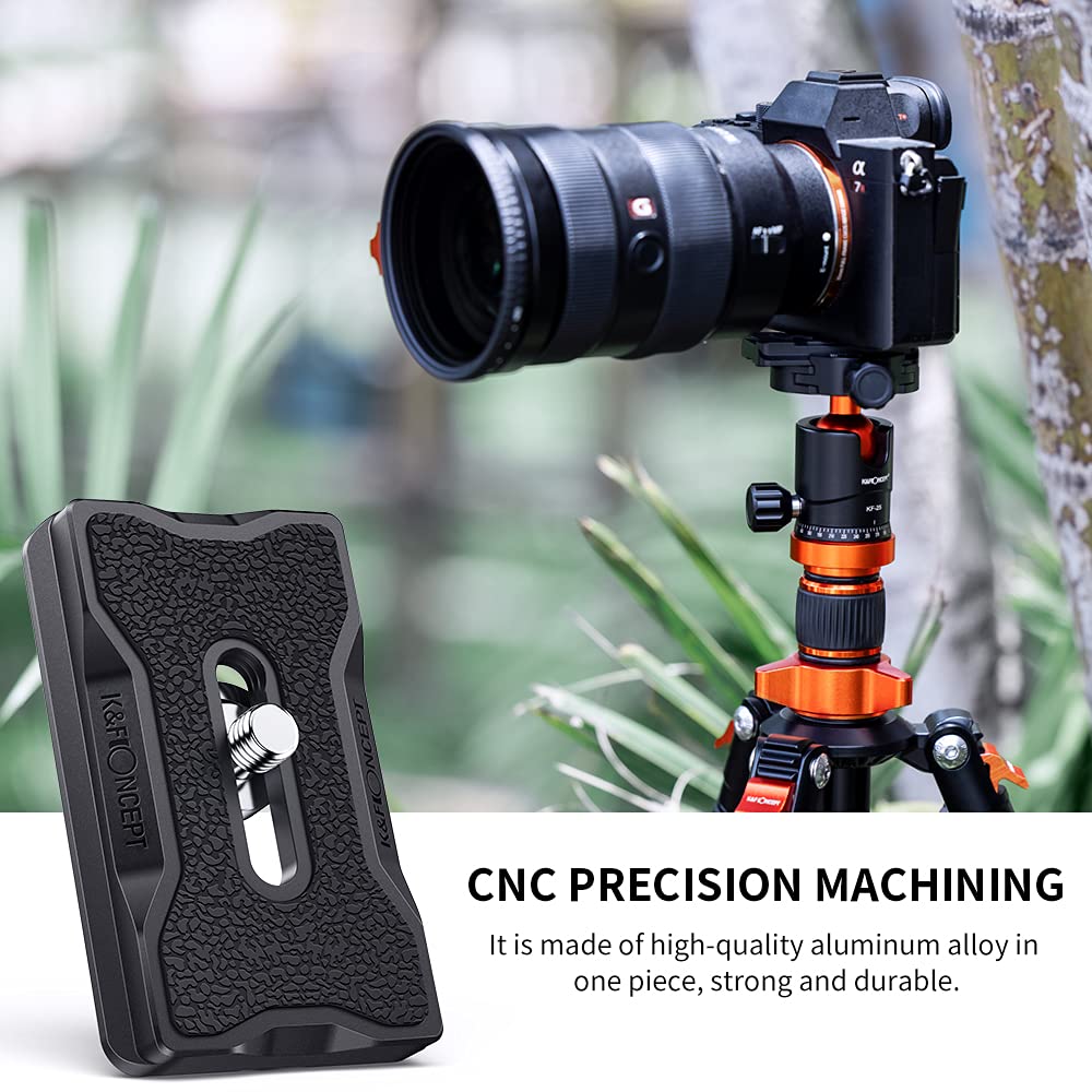 K&F CONCEPT K-28 Camera Tripod Quick Release Mounting Plate