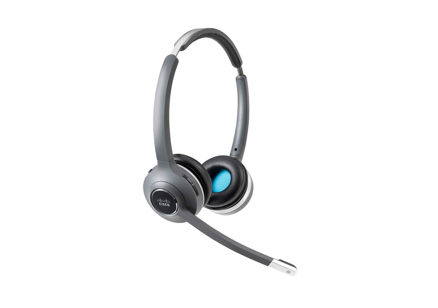 Cisco Headset 562, Wireless Dual On-Ear DECT Headset with Multi-Source Base for US & Canada, Charcoal, 1-Year Limited Liability Warranty