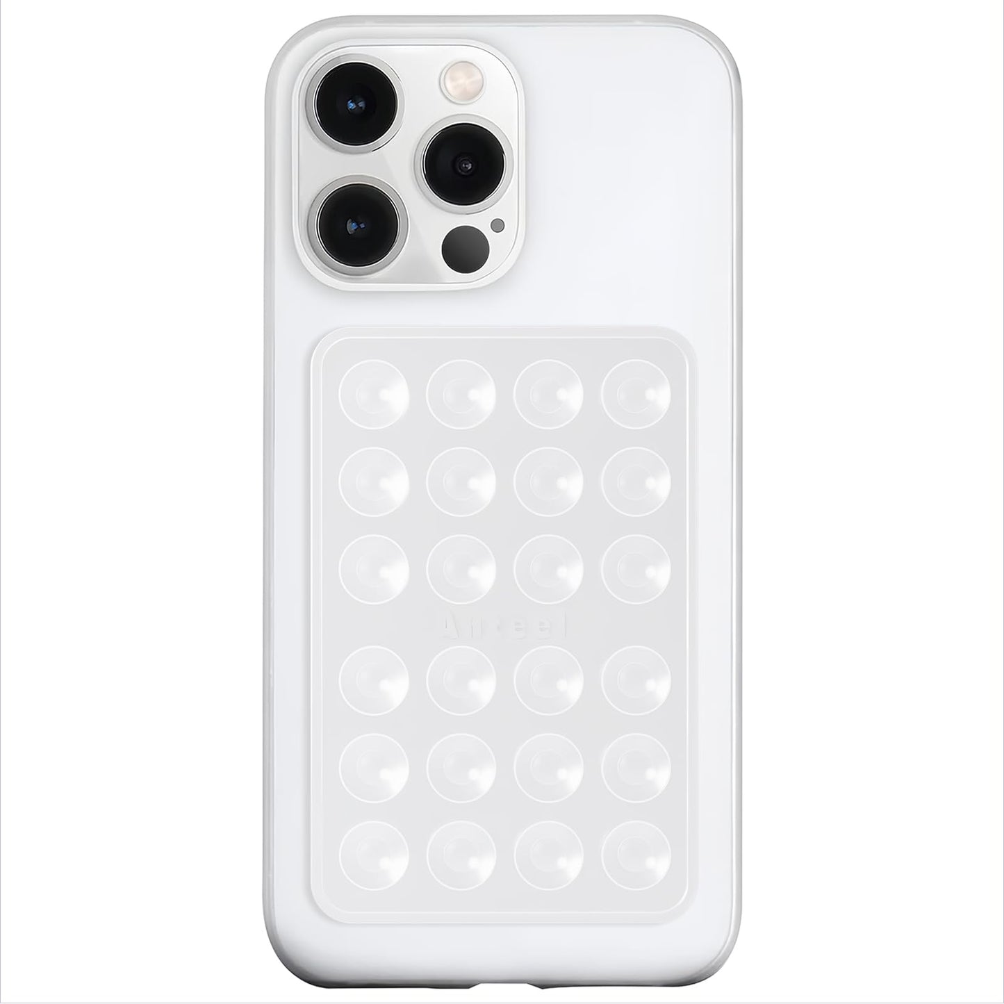 PKYAA Silicone Suction Phone Case Adhesive Mount, Upgraded Super Strong Grip, Durable, Easy to Use, Hands-Free Sticky Phone Holder for Selfies, Tiktok
